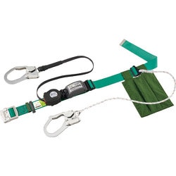 SLN505WLG [タイタン リーロックS2NEOライト ロック装置付巻取器+補助ロープ式胴ベルト ライトグリーン（墜落制止用器具）]