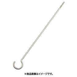 SLS41500 [水本 ステンレス ネジ付ロングSカン 線径4mm全長1500mm]