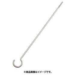 SLS4750 [水本 ステンレス ネジ付ロングSカン 線径4mm全長750mm]