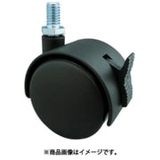 TDGS50U38 [TRUSCO ねじ込み双輪キャスター ナイロン車輪 自在ST付 径50 UNF3/8]