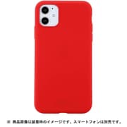 14460 [ソフトタッチシリコーンケース iPhone 11/XR用 Ruby Red]