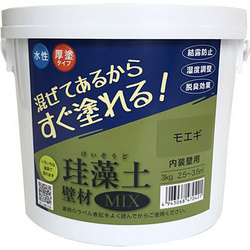 珪藻土壁材MIX 3kg モエギ