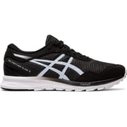 GEL-FEATHER GLIDE5 WIDE 1011A812 001 BLACK/WHITE 25.5cm [ランニングシューズ メンズ]