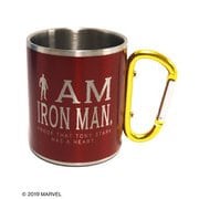 マーベル カラビナラバーマグ 容量：300ml 14593 マーベルコレクション カラビナマグ/I AM IRON MAN