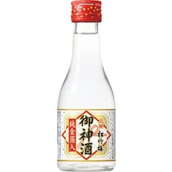 松竹梅 御神酒 純金箔入 15度 180ml [日本酒]