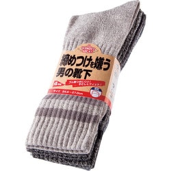 ユニワールド 締め付けを嫌う男の靴下 先丸 モク 4足組 WS971
