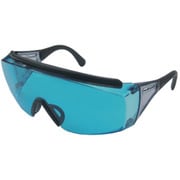 YL335MLASERDIODE2 [YAMAMOTO レーザ光用一眼型保護めがね オーバーグラスタイプ レンズ色ブルー]