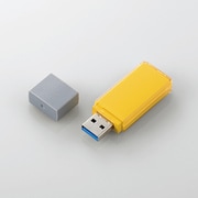 USBメモリー maquilla マキア USB3.2 Gen1 対応 キャップ式 MAU 32GB イエロー 小型 高速 MF-MAU3032GYL