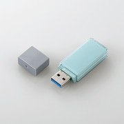 USBメモリー maquilla マキア USB3.2 Gen1 対応 キャップ式 MAU 64GB ブルー 小型 高速 MF-MAU3064GBU