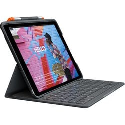 SLIM FOLIO iPad 10.2インチ 2020年モデル/2019年モデル用キーボード一体型ケース iK1055BK