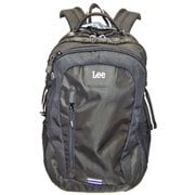 320-16200 クロ [Lee バックパック リュック レインカバー付き 大容量 35L]