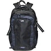320-16200 クログレー [Lee バックパック リュック レインカバー付き 大容量 35L]