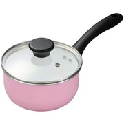 片手鍋 セラブリッドシリーズ セラミック 16cm ピンク ICN-G016W-PK