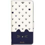 Minette Galaxy A20 手帳型ケース ネイビー GA20-MIN03