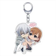 とある科学の一方通行 きゃらいど ミサカ10046 号on 一方通行アクキー [キャラクターグッズ]