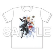 ソードアート・オンライン 10周年キービジュアルTシャツ [キャラクターグッズ]