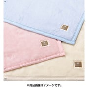 アクリルニューマイヤー毛布（羽毛部分） ダブルサイズ（180×210cm） ベージュ FQ28850024