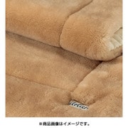 FAR2882501 [ロングパイルウール敷きパッド シングルサイズ（100×205cm） ベージュ]