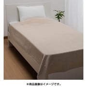 綿毛布 シングルサイズ（140×200cm） ベージュ FQ09101006