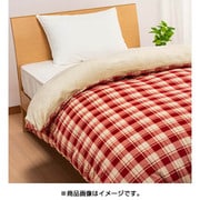 あったか掛けふとんカバー シングルロングサイズ(150×210cm) レッド PI09390013