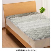あったか敷きパッド セミダブルサイズ(120×205cm) グレー CM19492075