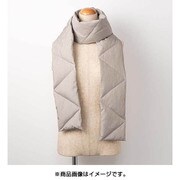 KS98709004 [ダウンマフラー （長さ約185cm 幅約13cm） グレー]