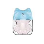 USB加湿器 キャット肉球 ブルー IQ-HU-8CAT-BL