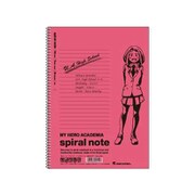 キャラクターグッズ HH0423 僕のヒーローアカデミア スパイラルノート B5サイズ 麗日お茶子