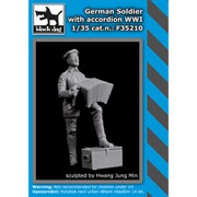 HAUF35210 WW.I アコーディオンを演奏する ドイツ兵 [1/35スケール レジンキット]