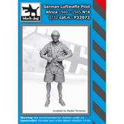 HAUF32072 ドイツ空軍パイロット アフリカ戦線 1940～1945 No.4 [1/32スケール レジンキット]