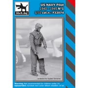 HAUF32074 米海軍 パイロット 1940～1945 No.1 [1/32スケール レジンキット]