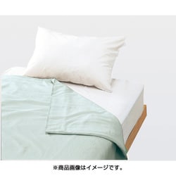 R・C・S 毛布カバー シングルサイズ 145×205cm ペールブルー 1534039007730