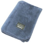 HPQK701-72 [ふんわりなめらか シープボア ひざ掛け 約70×100cm ネイビー]