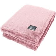 毛布 Hyppiness ふんわりなめらか シープボア ニューマイヤー毛布 シングル（140×200cm） ポリエステル100％ 掛け毛布 920g ピンク [HPNM141-16]