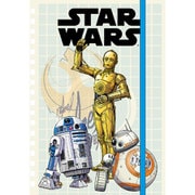 スター・ウォーズ IG-3228 スカイウォーカー ゴムバンド付きリングノートB [キャラクターグッズ]