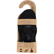 kfk0056 [FITKICKS（フィットキックス） レディース Crossovers Black/ブラック Mサイズ（23.5～24.5cm）]