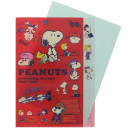 ヨドバシ Com サンスター文具 Sun Star S ダイカットクリアファイル 5ポケット Peanuts70周年 90年代 キャラクターグッズ 通販 全品無料配達