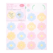 カラー色紙用シール 花柄 82507006
