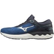 J1GC200903 WAVE SKYRISE 250 [ランニングシューズ WAVE SKYRISE（ウエーブスカイライズ） メンズ ブルー×シルバー 25.0cm]