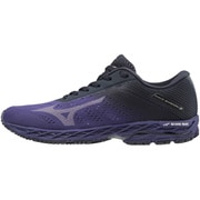 J1GD193003 WAVE SHADOW 3 235 [ランニングシューズ WAVE SHADOW 3（ウエーブシャドウ 3） レディース パープル×パープル×ネイビー 23.5cm]