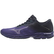J1GD193003 WAVE SHADOW 3 240 [ランニングシューズ WAVE SHADOW 3（ウエーブシャドウ 3） レディース パープル×パープル×ネイビー 24.0cm]