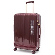 スーツケース 双輪キャスター TSAロック搭載 54L ワイン ESC2189-59