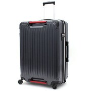 スーツケース TSAロック搭載 グリップマスター搭載 105L ヘアライン ネイビー/レッド ESC2181-67