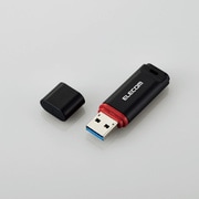 USBメモリー USB3.2 Gen1 対応 キャップ式 データ復旧サービス付 32GB ブラック MF-DRU3032GBKR