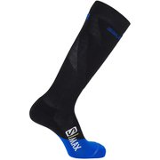 S/MAX LC1019100 BLACK/SURF THE WEB Lサイズ [スキーソックス ユニセックス]