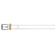 EDBT1949D WH/RD [EDWIN GOLF 2020SSモデル カラーステッチベルト メンズ ホワイト/レッド]
