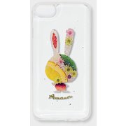 Zoo Clear Moon Rabbit iPhone 8 / iPhone 7 / iPhone 6s / iPhone 6 ケース [MAKIYOKI Real Fruit Smartphone case]