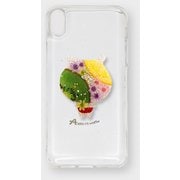 Zoo Clear Pop Bear iPhone XR ケース [MAKIYOKI Real Fruit Smartphone case]