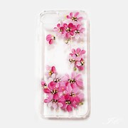 LOVELY Pink iPhone 8 / iPhone 7 / iPhone 6s / iPhone 6 ケース [MAKIYOKI Hand painting smartphone case]