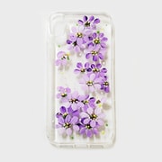 LOVELY Purple iPhone XR ケース [MAKIYOKI Hand painting smartphone case]